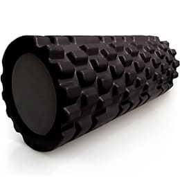 Rolo pilates sensitivo 33 cm  negro